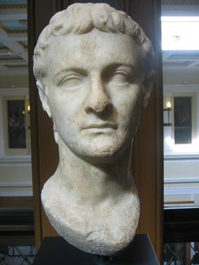 Caligula Roman Emperor reigned 37-41 Getty Villa  Malibu CA